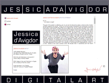 Tablet Screenshot of jessicadavigdor.com